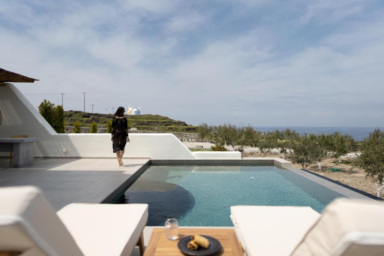 Saint John Oia-Exclusive Private Heated Pool Villas Exterior foto