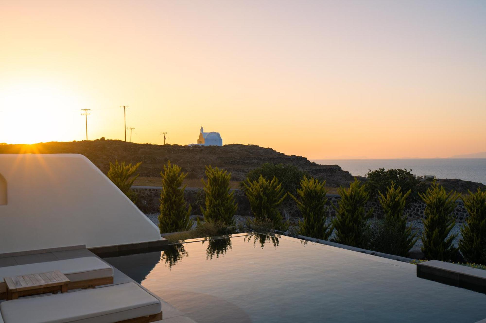 Saint John Oia-Exclusive Private Heated Pool Villas Exterior foto