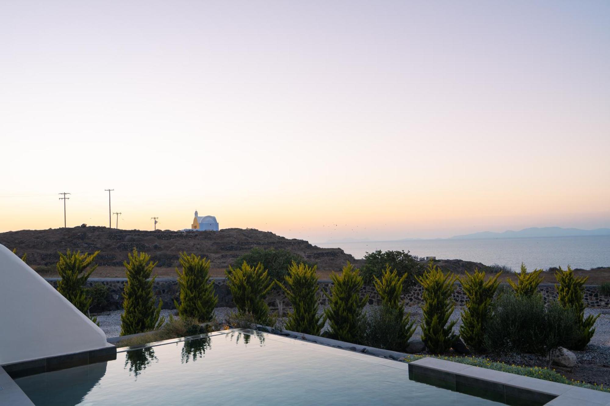 Saint John Oia-Exclusive Private Heated Pool Villas Exterior foto