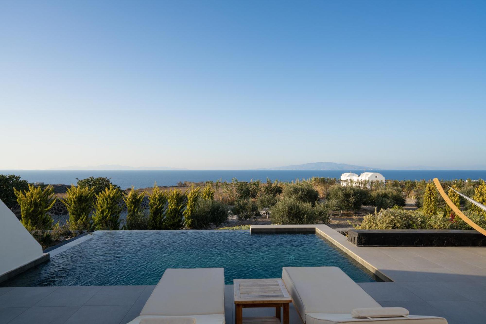 Saint John Oia-Exclusive Private Heated Pool Villas Exterior foto